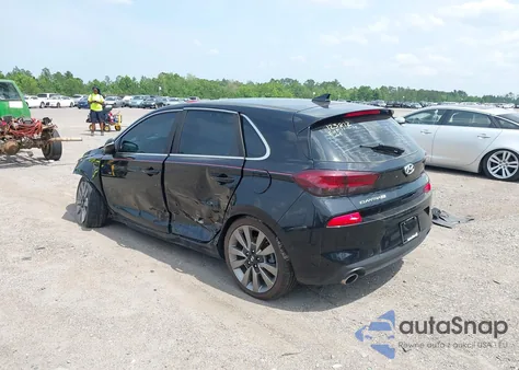 2018 Hyundai Elantra Gt Sport из США, поврежденный, VIN KMHH55LC2JU041274